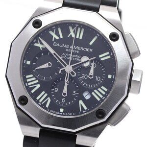 Baume & Mercier 65671 Chronograph black Dial Automatic Men's Watch